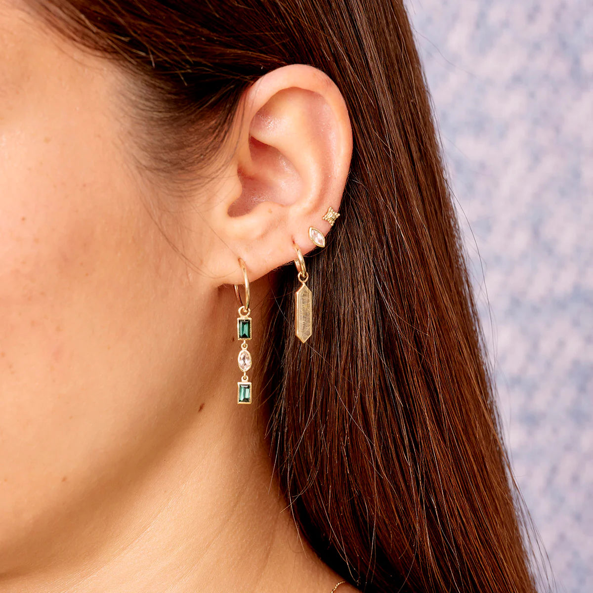 métier / dala stud earring - single