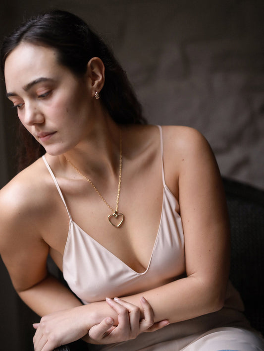 crescere hoop earrings