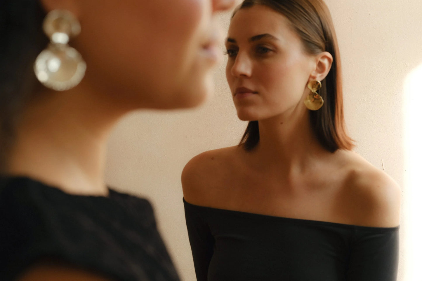 lalo shell earrings