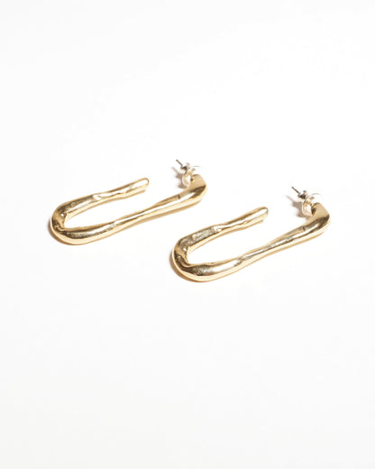 osso grande hoop earrings
