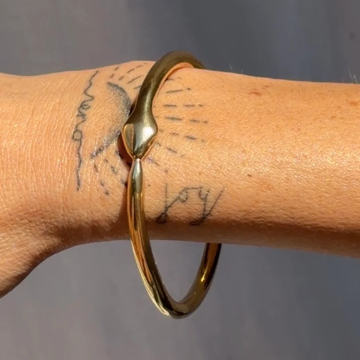 snake bangle bracelet