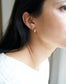 pinch hoop earrings