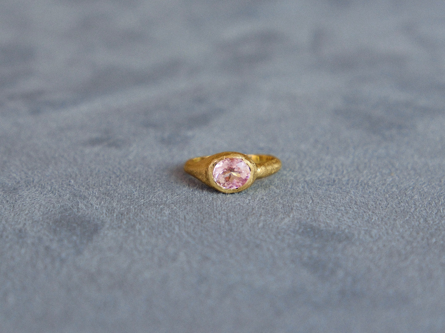 pink tourmaline ring