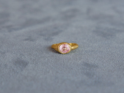 pink tourmaline ring