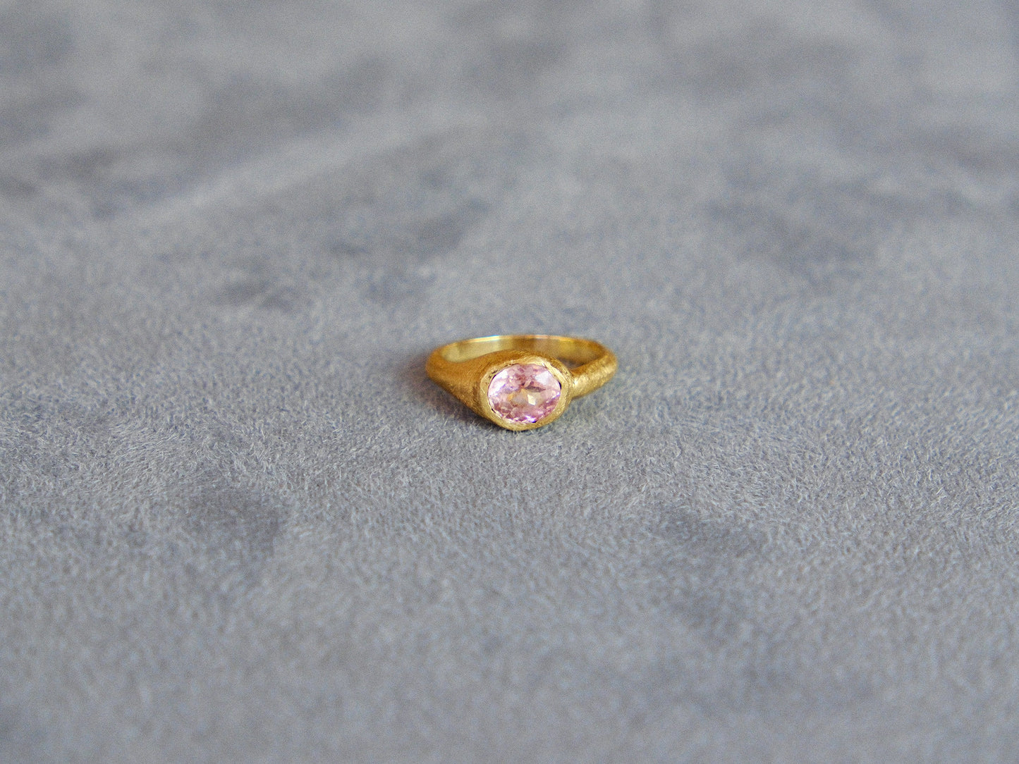 pink tourmaline ring
