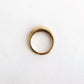 domed textured ring - natural diamond