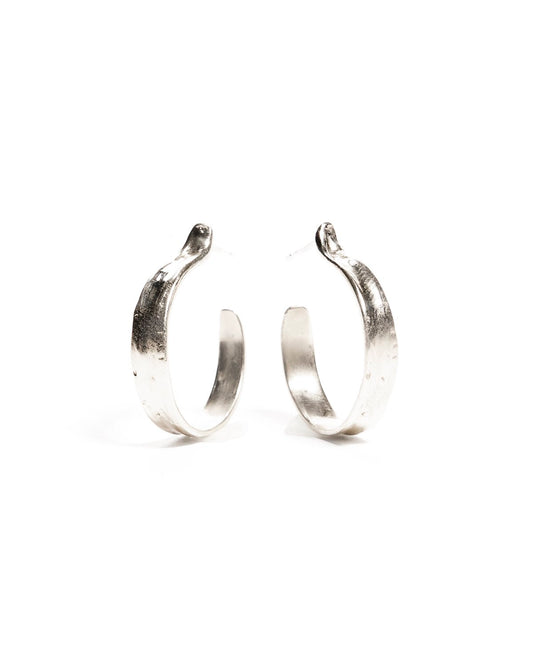 ronde hoop earrings