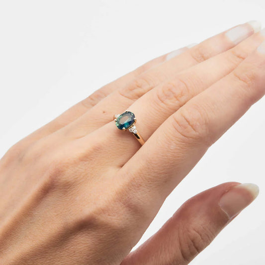 rooney ring - australian sapphire ring