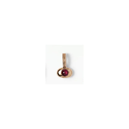 wwake / tempo pendant charm - ruby (july)