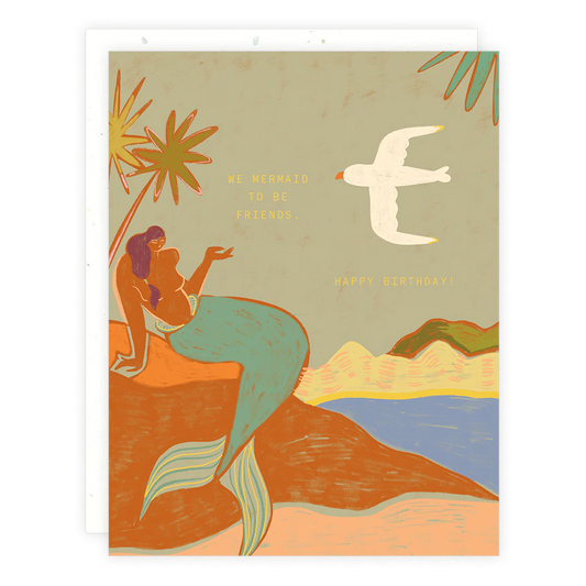 mermaid card