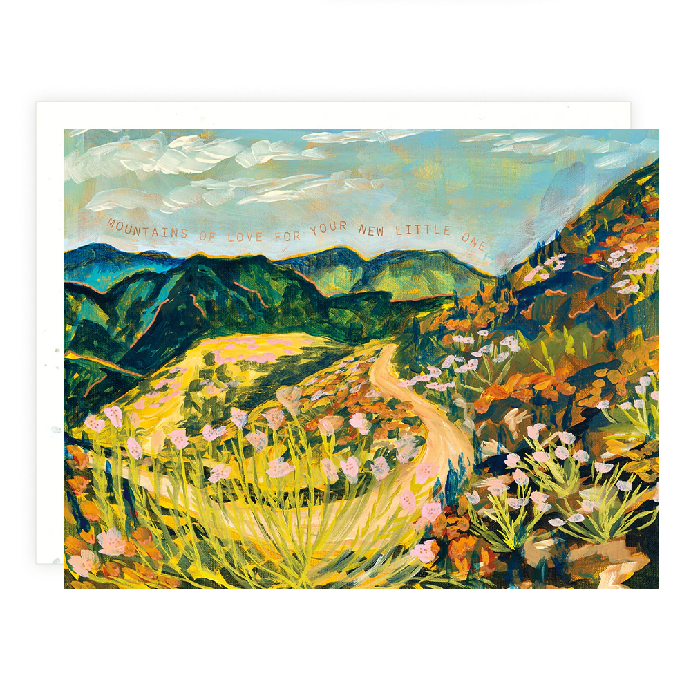 mountains of love card