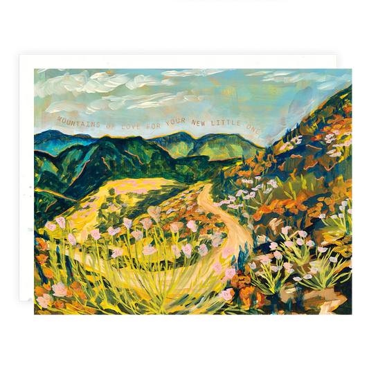mountains of love card
