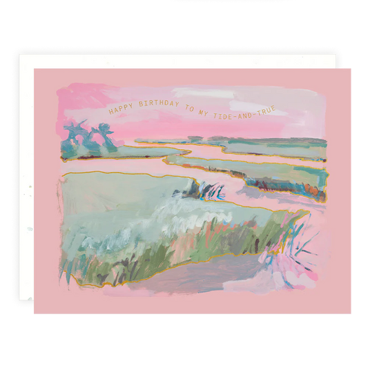 tide and true birthday card