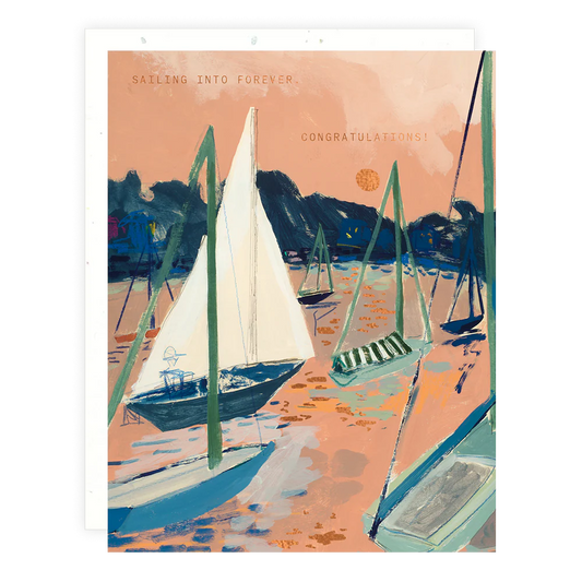 sailing into forever card