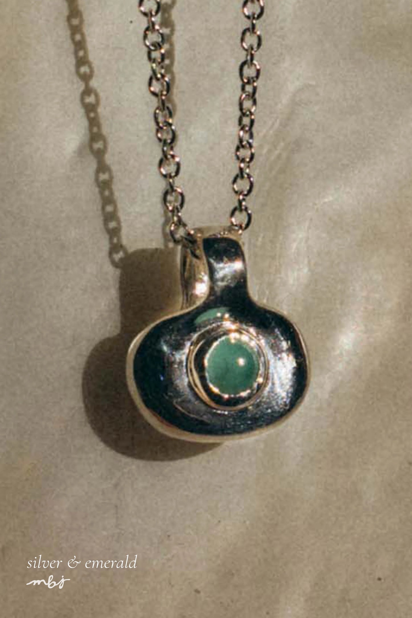 iridescent necklace