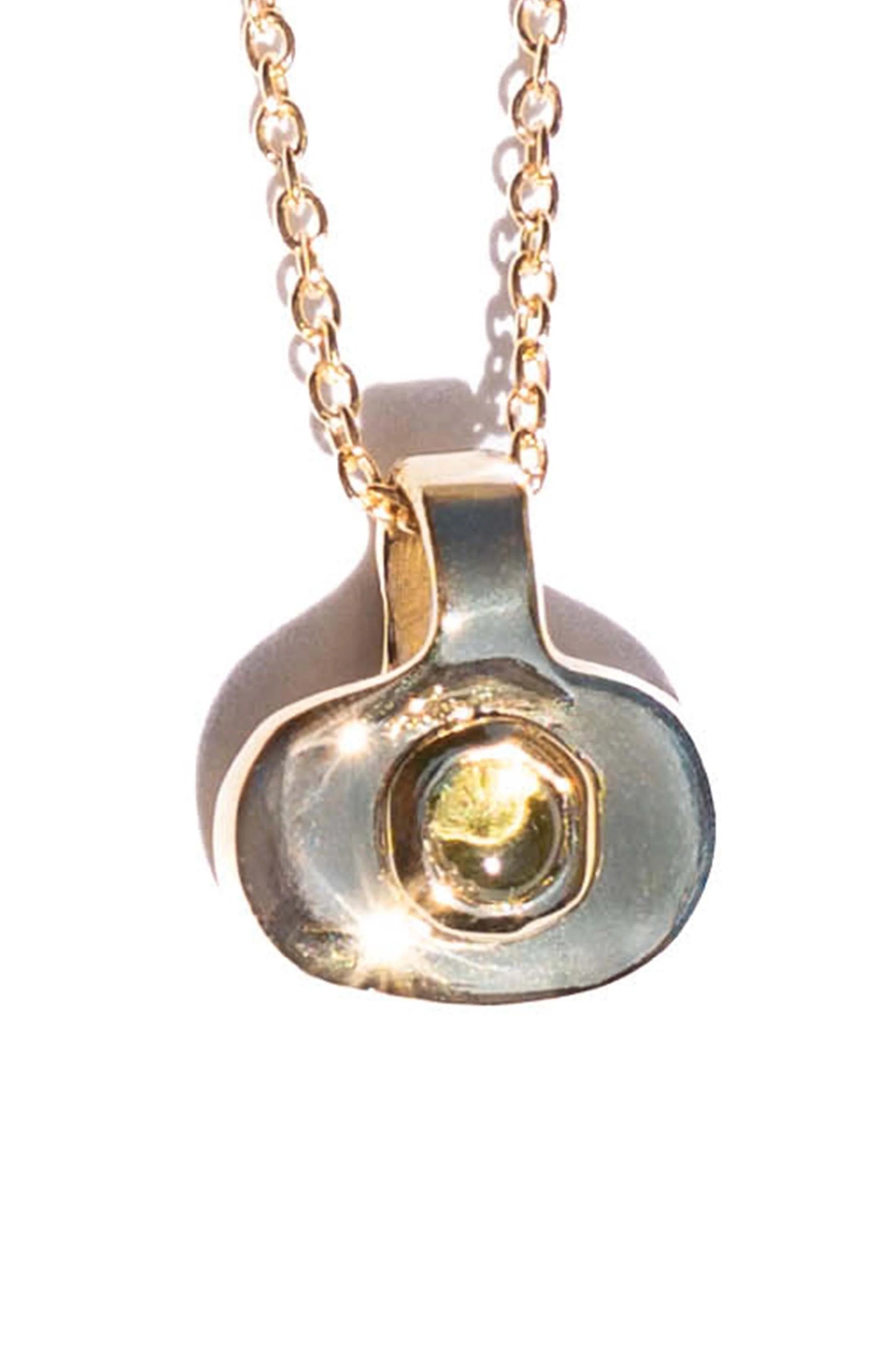iridescent necklace
