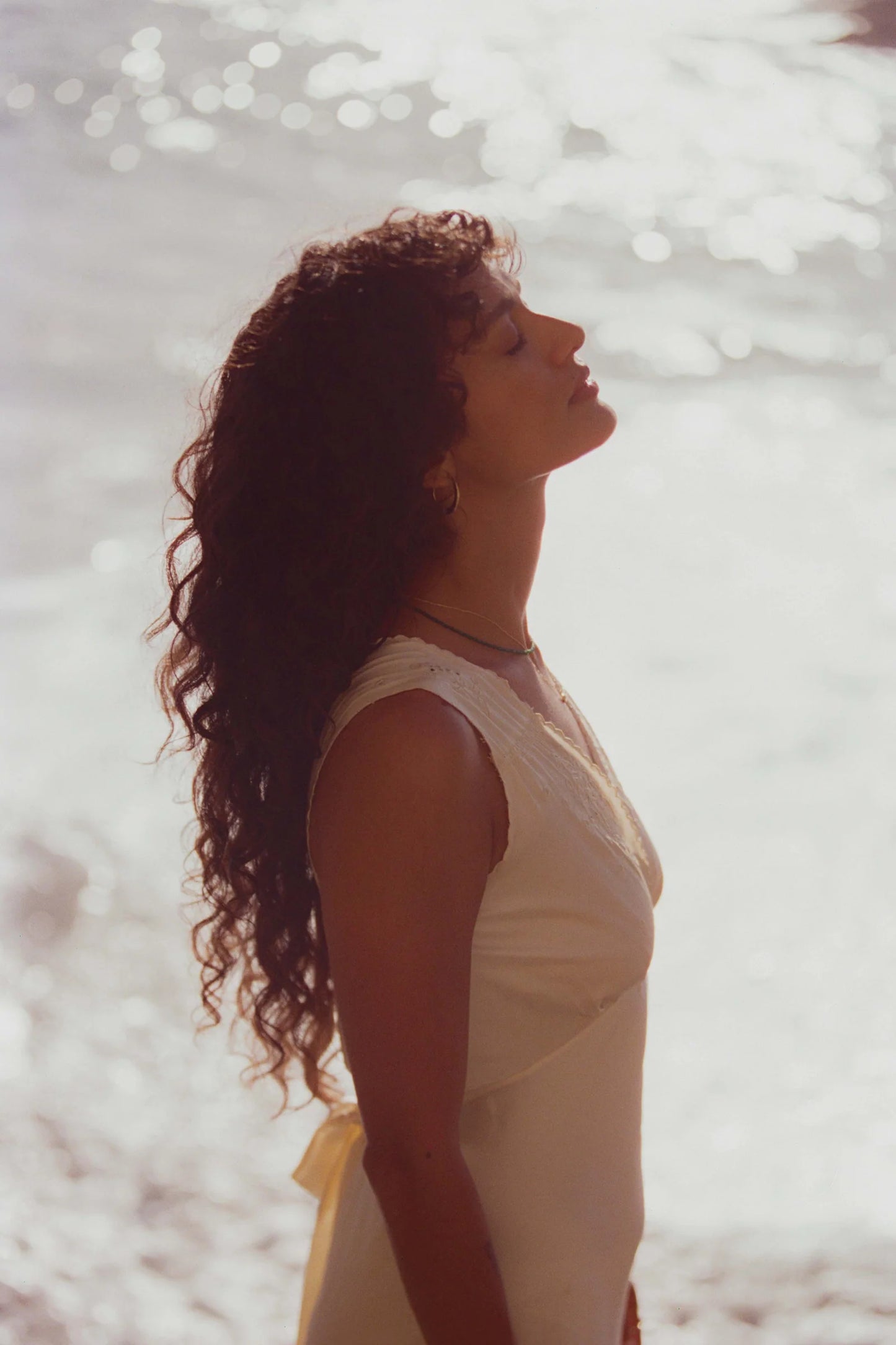 sirena hoop earrings