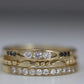 milli ring band - natural diamond