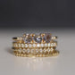 milli ring band - natural diamond