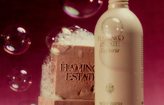flamingo estate / night blooming jasmine & damask rose body wash