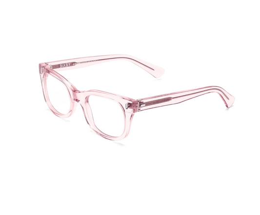 CADDIS / bixby readers - polished clear pink