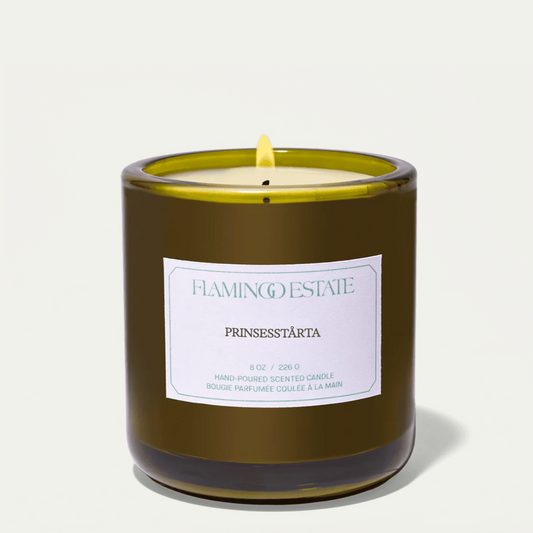 flamingo estate / prinsesstårta candle