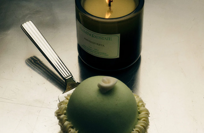 flamingo estate / prinsesstårta candle
