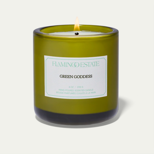 flamingo estate / green goddess candle
