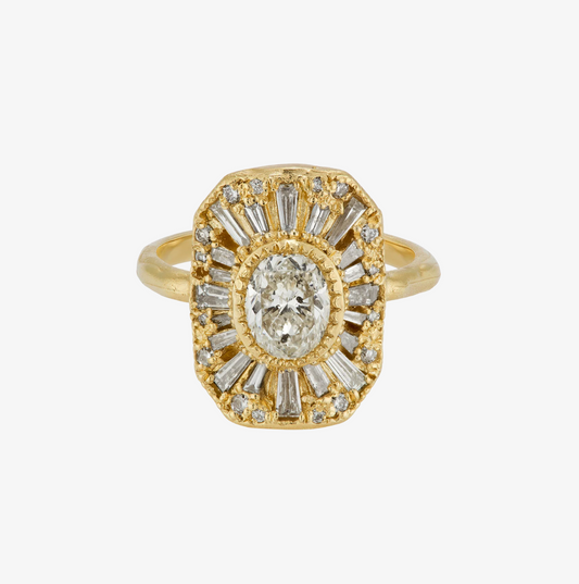 legacy cocktail ring - natural white diamond