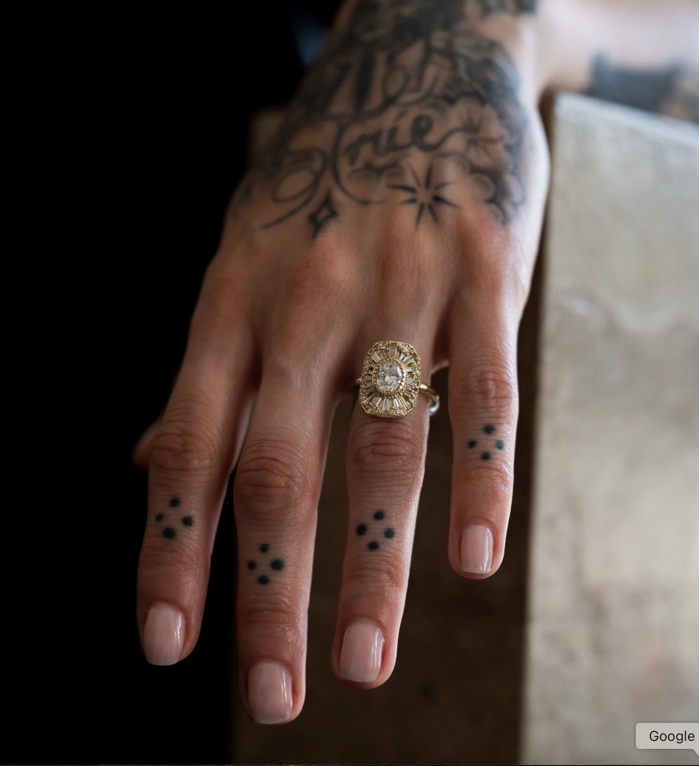 legacy cocktail ring - natural white diamond