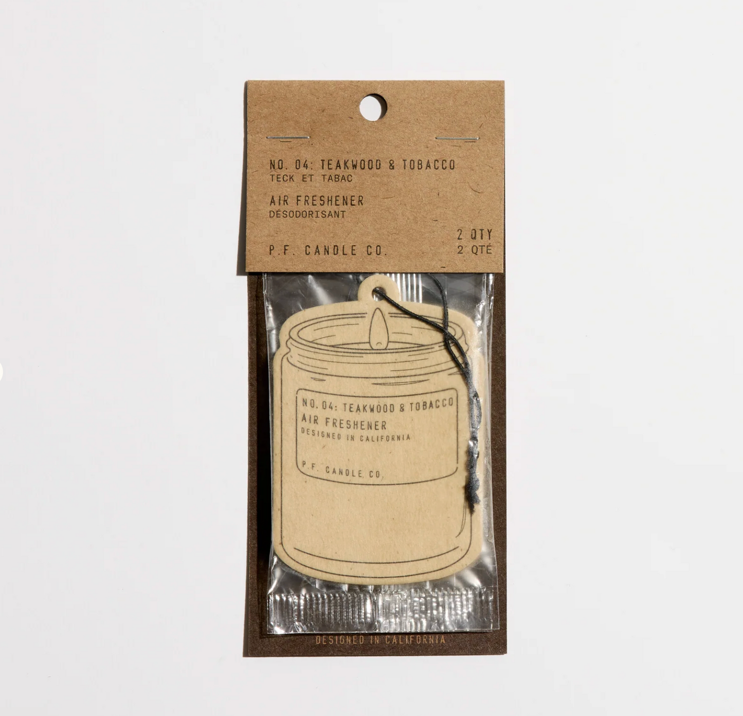 p.f. candle co. / air freshener - teakwood & tobacco