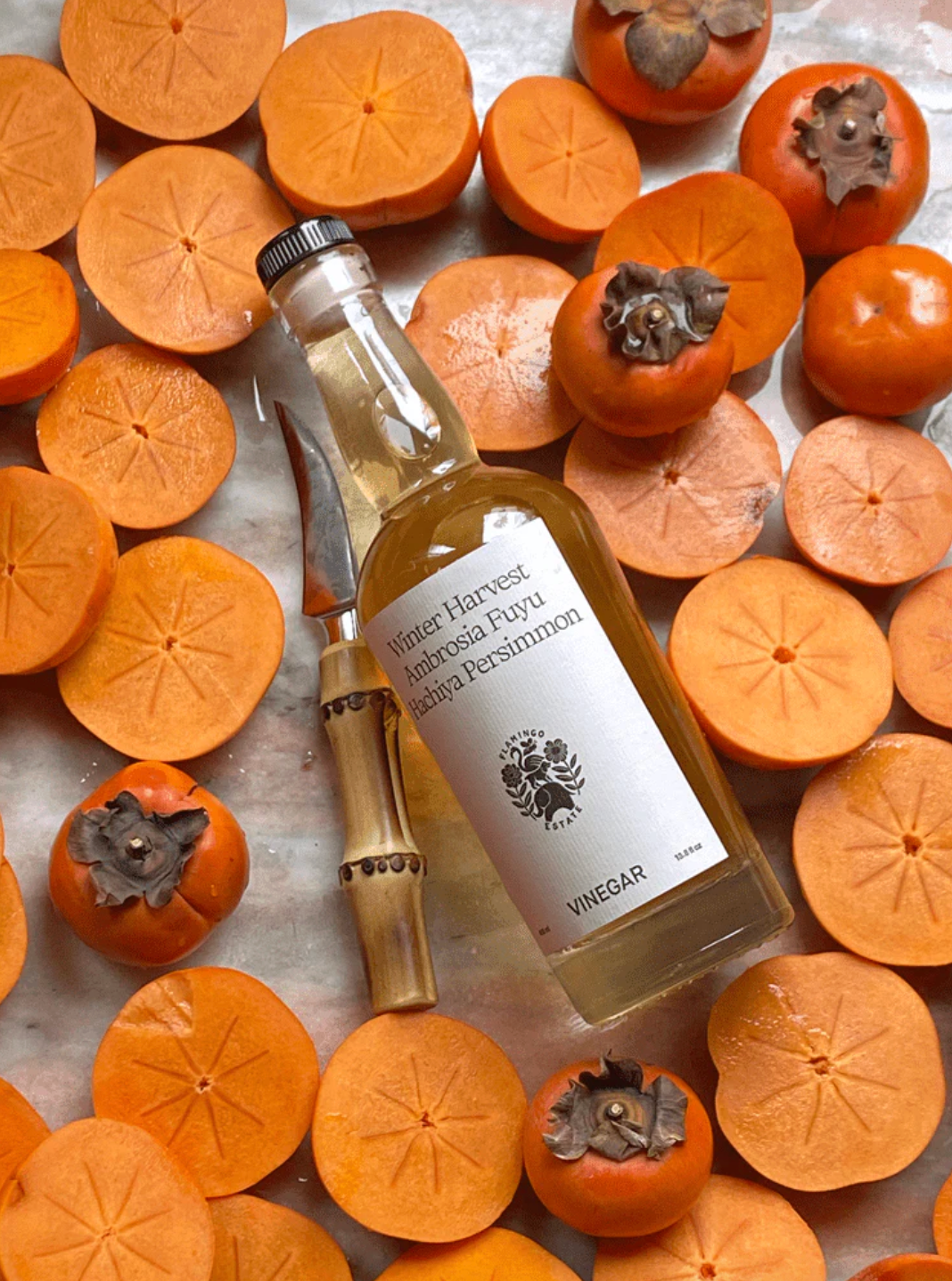 flamingo estate / winter harvest persimmon vinegar