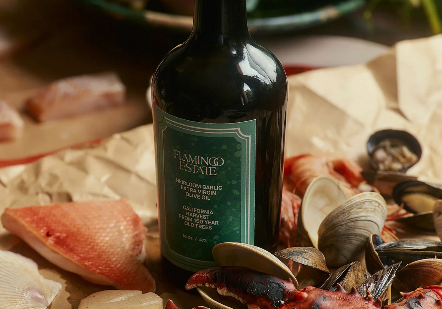 flamingo estate / heirloom extra virgin garlic olive oil