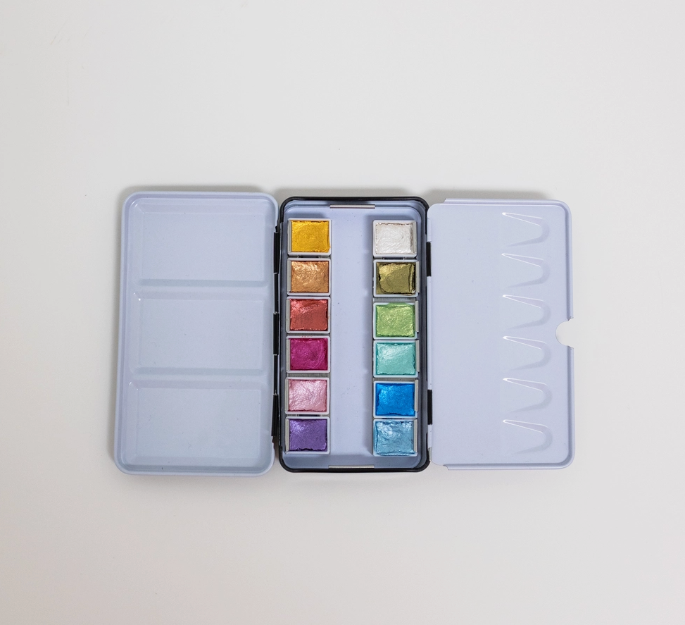 bailey rae studio / travel mini watercolor paint palette