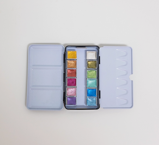 bailey rae studio / travel mini watercolor paint palette