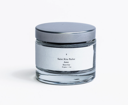 saint rita parlor / incense - rita's car