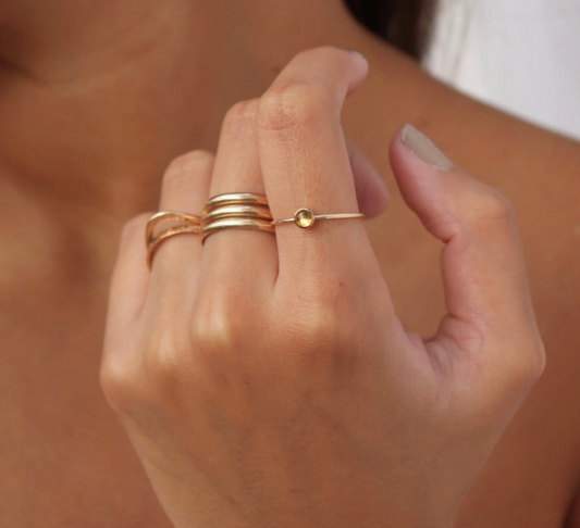 citrine ring