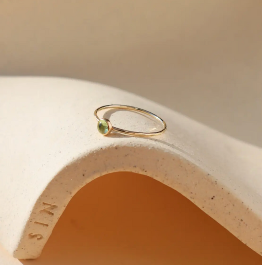 peridot ring