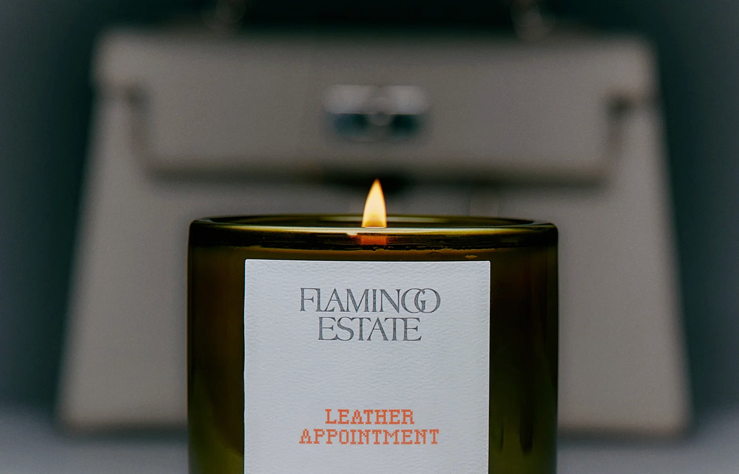 flamingo estate / candle - leather appointment