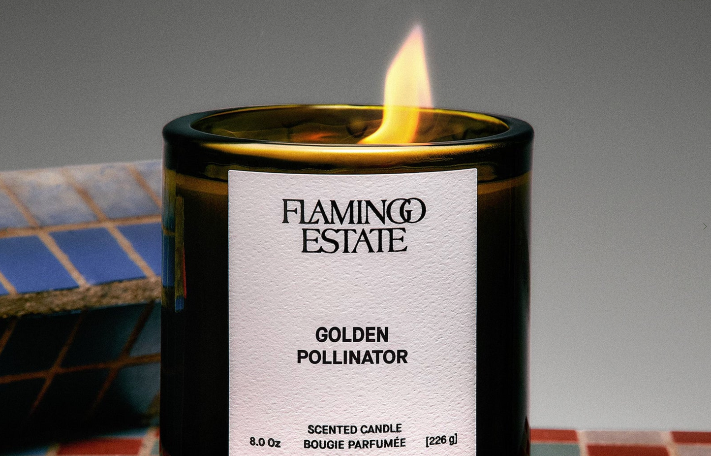 flamingo estate / candle - golden pollinator