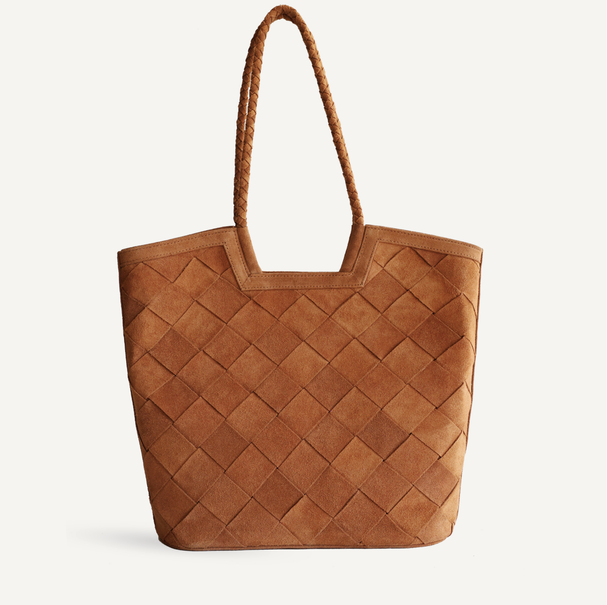 bembien / camilla bag - large - suede copper