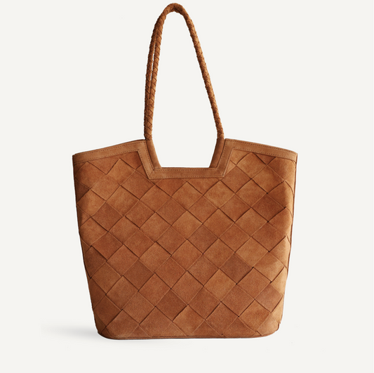 bembien / camilla bag - large - suede copper