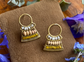 spaceship stud earrings