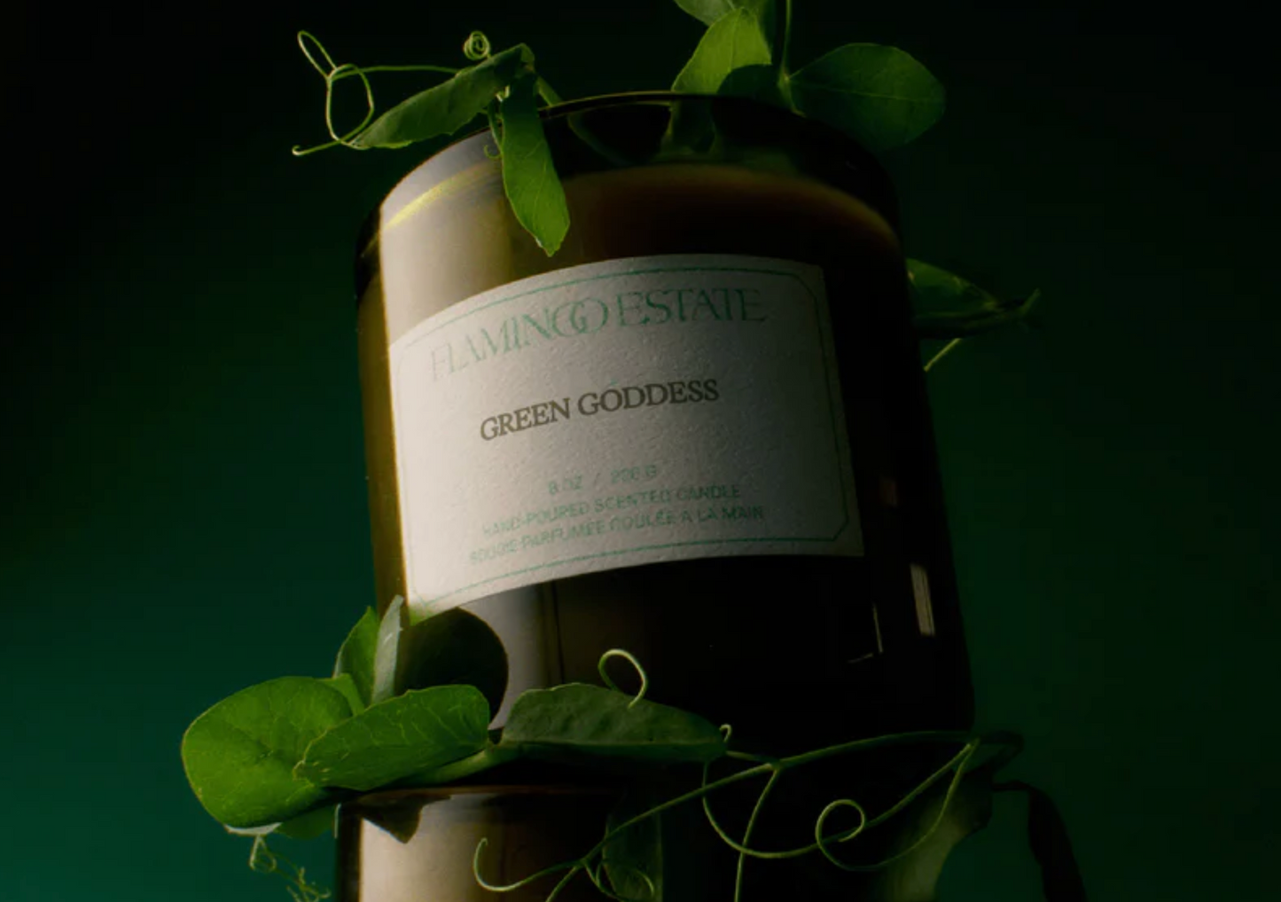 flamingo estate / candle - green goddess