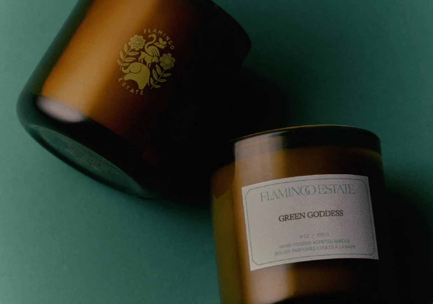 flamingo estate / candle - green goddess