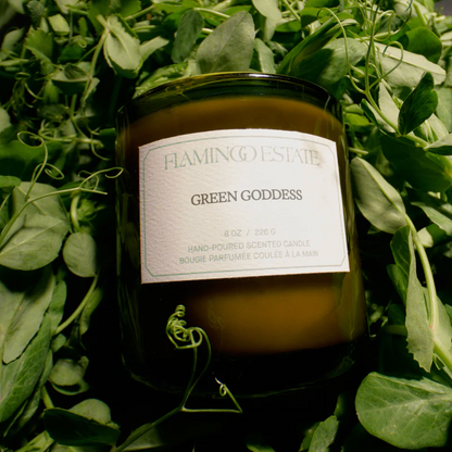 flamingo estate / candle - green goddess