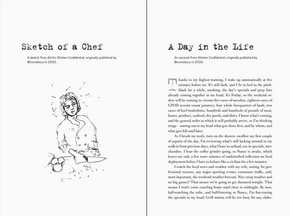the anthony bourdain reader