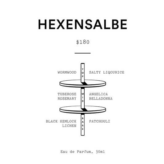stora skuggan / eau de parfum - hexensalbe