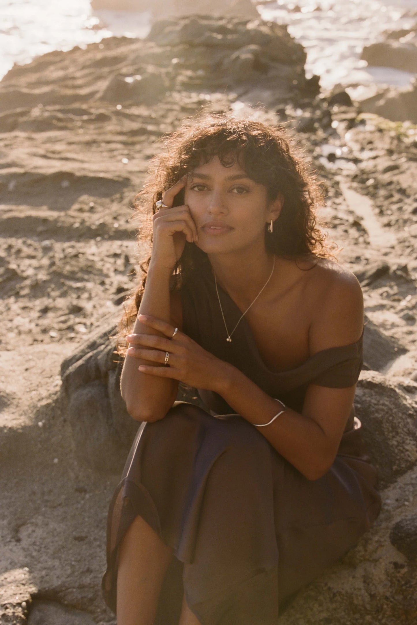 nautilo hoop earrings