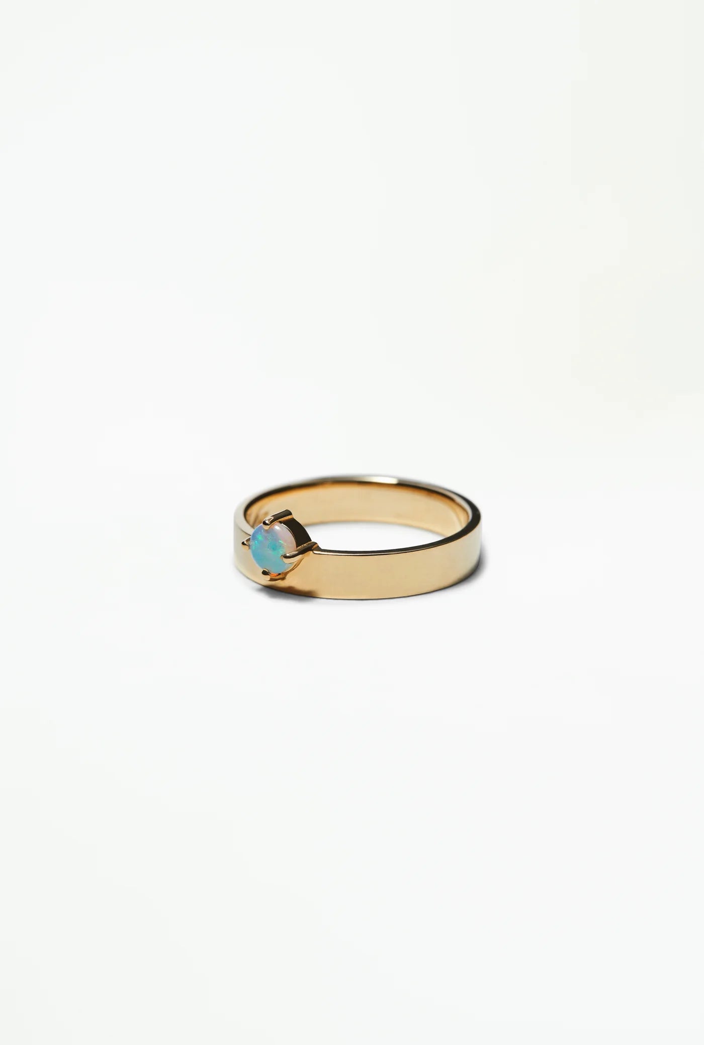 wwake / small opal monolith ring